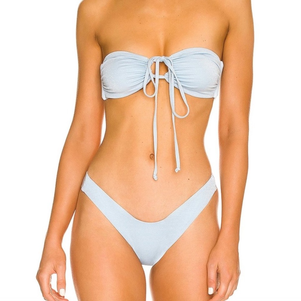 NWT L*SPACE Bikini Set Dawn Top and Cabana Bitsy Bottom